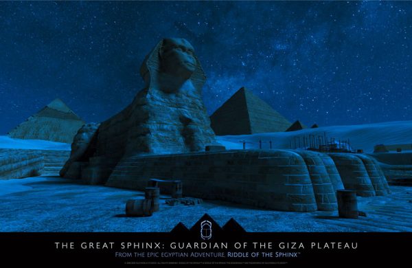 Moonlit Sphinx Poster - Image 2