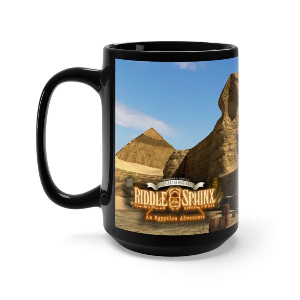 "Sunbathed Giza Sphinx" Mug